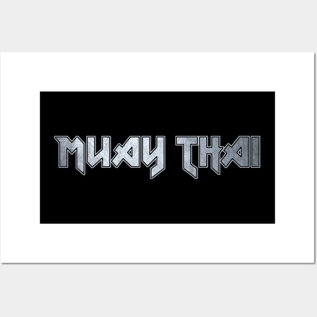 Muay Thai Wall Art by KubikoBakhar